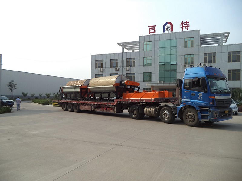 大型磁選機發(fā)貨